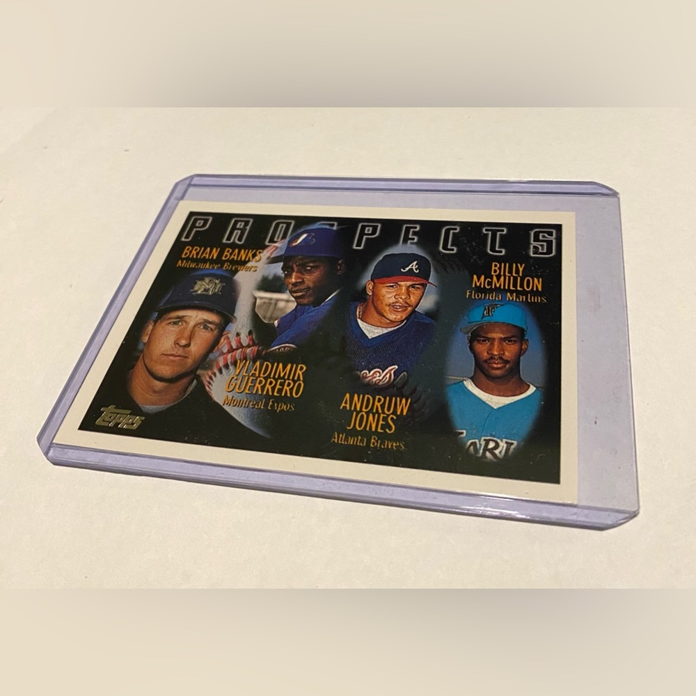Andruw Jones 1996 Rookie Prospects Baseball card vintage collectible